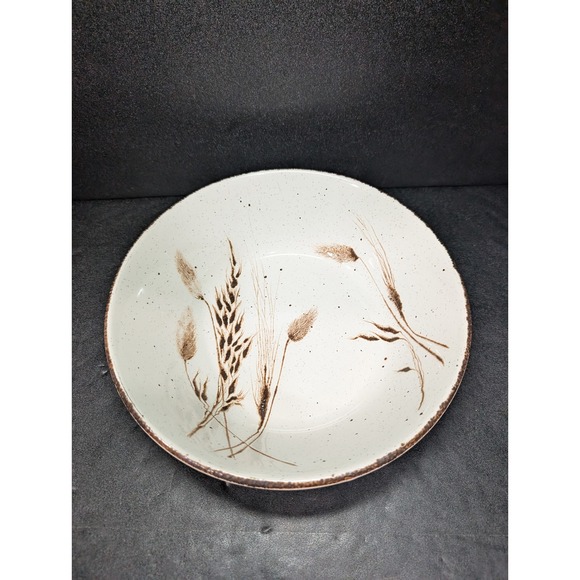 Midwinter Stonehenge Wild‎ Oats 9" Serving Bowl, Vintage Wedgewood, Dinnerware - Picture 1 of 9